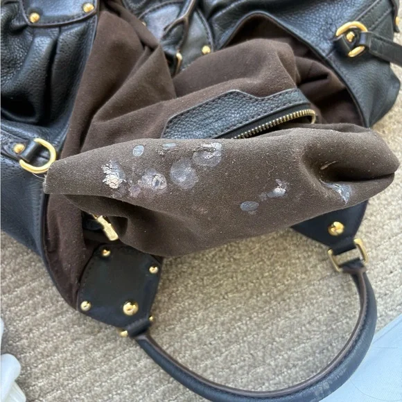 Louis Vuitton Black Leather Tote - Make Me An Offer! - Picture 7 of 16